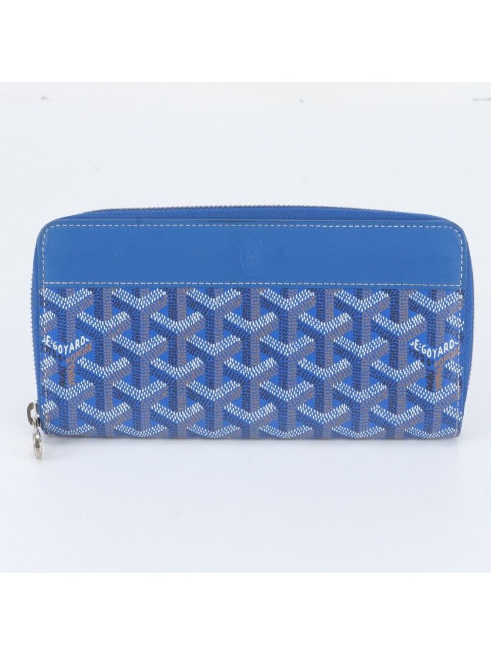 Goyard Matignon Zip GM Henry Bone Leather Wallet Zip Around